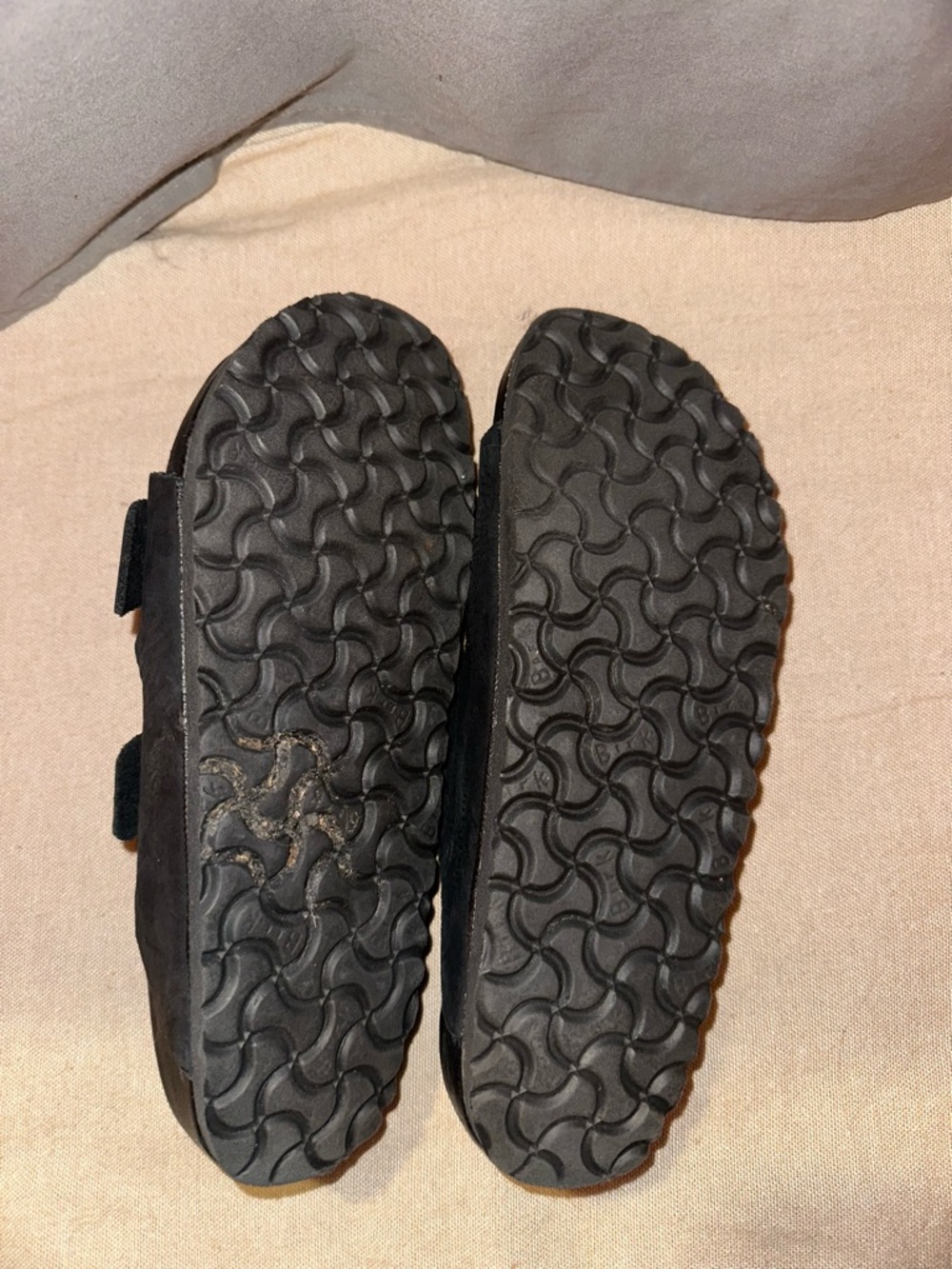 Birkenstock Black Two-Strap Slide Sandals - Picture 4 of 4